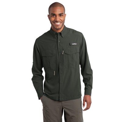 Eddie Bauer® - Long Sleeve Performance Fishing Shirt.