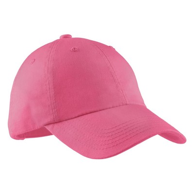 Port Authority® Women's Garment-Washed Cap.