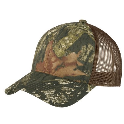 Port Authority® Structured Camouflage Mesh Back Cap.