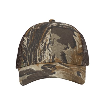 Valucap Value Camo Mesh Hat (Embroidered)